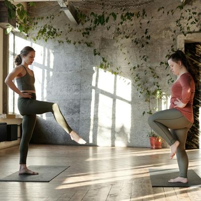 Early morning light coming through a window into a gym.